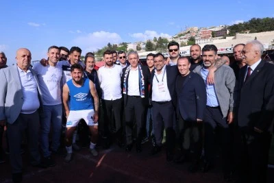 Mardin'de 2. Lig'e y&uuml;kselme coşkusu