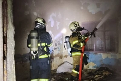 Mardin'de m&uuml;stakil evde &ccedil;ıkan yangın s&ouml;nd&uuml;r&uuml;ld&uuml;