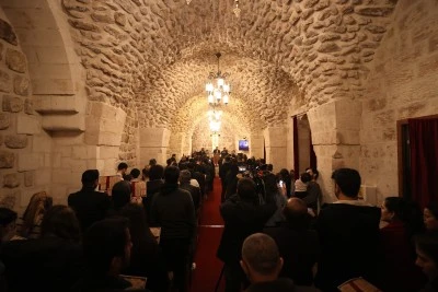 Mardin'de Protestan Kilisesi'nde Noel ayini yapıldı
