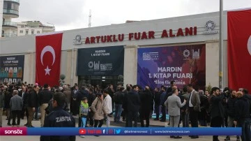 Mardin'de "1. Kitap Fuarı" a&ccedil;ıldı