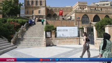 Mardin'de "Mavi Liman 18 Karma Sergisi" a&ccedil;ıldı
