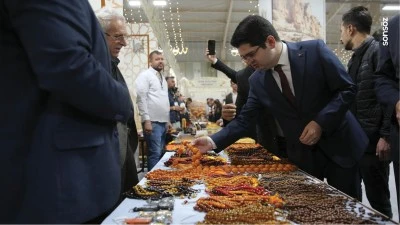 Mardin'de "Tespih Fuarı" a&ccedil;ıldı