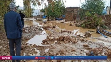 Mardin'de sağanak etkili oluyor