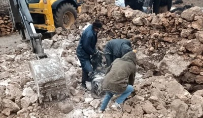 Mardin'de sağanak hayatı olumsuz etkiledi