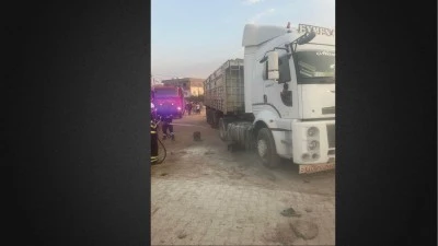 Mardin'de tırın yakıt deposunda meydana gelen patlamada 7 kişi yaralandı