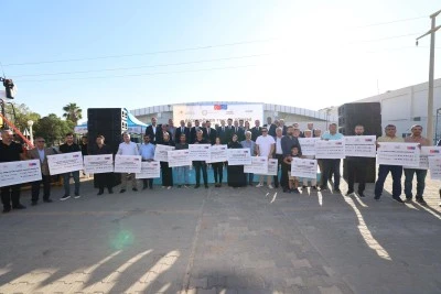 Mardin'de TKDK tarafından 16 kooperatife 30 bi&ccedil;erd&ouml;ver verildi