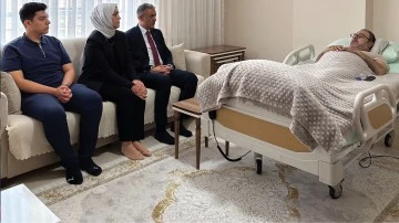 Mardin Valisi  Akkoyun gazileri ziyaret etti