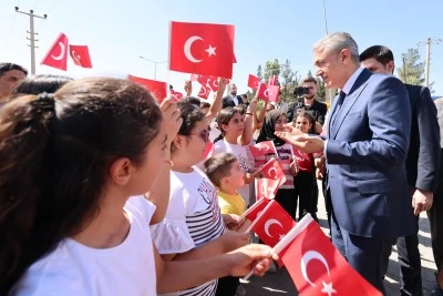 Mardin Valisi Tuncay Akkoyun, Nusaybin il&ccedil;esini ziyaret etti