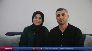 Mardinli çift düğün parasını Gazze'ye bağışladı