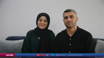 Mardinli &ccedil;ift d&uuml;ğ&uuml;n parasını Gazze'ye bağışladı