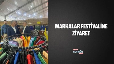 Markalar Festivaline ziyaret 