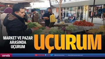 Market ve pazar arasında u&ccedil;urum