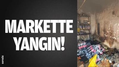Markette yangın!