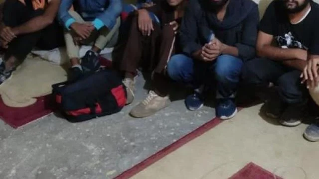 Marmaris'te bir otelde 35 düzensiz göçmen yakalandı