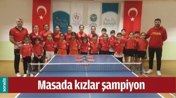 MASADA KIZLAR ŞAMPİYON