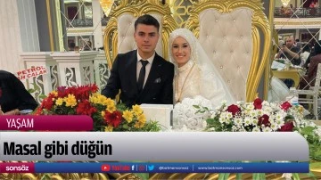Masal gibi d&uuml;ğ&uuml;n