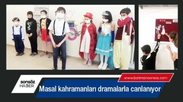 Masal kahramanları dramalarla canlanıyor