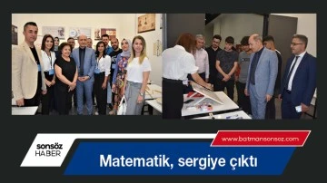 Matematik, sergiye &ccedil;ıktı