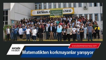 Matematikten korkmayanlar yarışıyor
