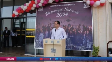MA&Uuml; Midyat Meslek Y&uuml;ksekokulu'nda mezuniyet heyecanı yaşandı