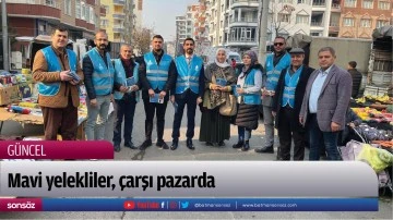 Mavi yelekliler, &ccedil;arşı pazarda