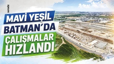 Mavi Yeşil Batman&rsquo;da &ccedil;alışmalar hızlandı