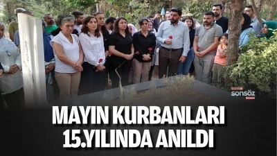 Mayın kurbanları 15.yılında anıldı