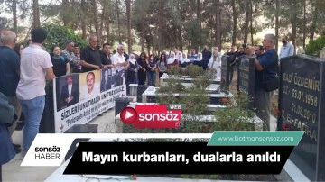 Mayın kurbanları, dualarla anıldı