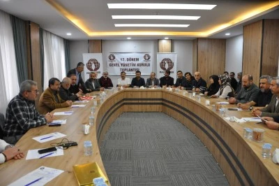 MAZLUMDER y&ouml;netim kurulu &uuml;yeleri Mardin'de toplandı