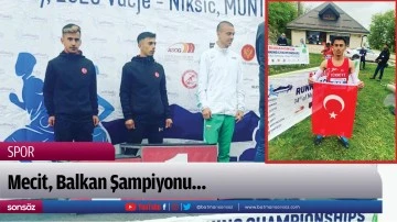 Mecit, Balkan Şampiyonu&hellip;