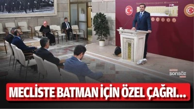 Mecliste Batman i&ccedil;in &ouml;zel &ccedil;ağrı&hellip;
