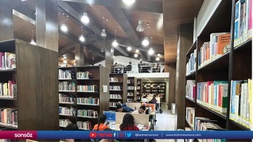 Mehmed Uzun K&uuml;t&uuml;phanesi yoğun ilgi g&ouml;r&uuml;yor