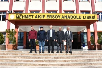 Mehmet Akif Lisesi&rsquo;ne ziyaret