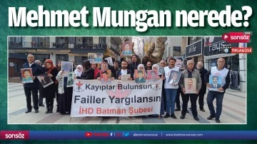 Mehmet Mungan nerede?