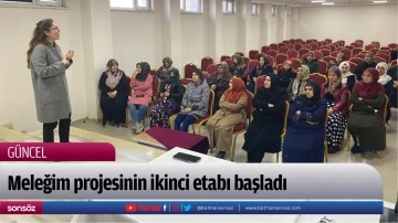 Meleğim projesinin ikinci etabı başladı