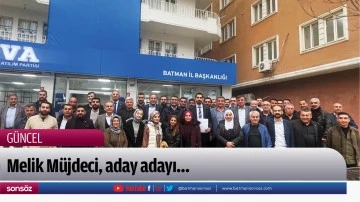 Melik M&uuml;jdeci, aday adayı&hellip;
