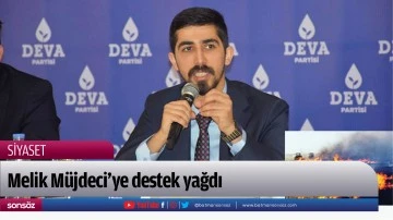 Melik M&uuml;jdeci&rsquo;ye destek yağdı