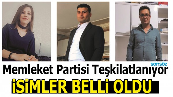 MEMLEKET PARTİSİ TEŞKİLATLANIYOR