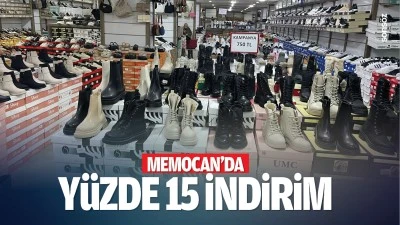 Memocan&rsquo;da y&uuml;zde 15 indirim&hellip;