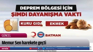 Memur Sen harekete ge&ccedil;ti