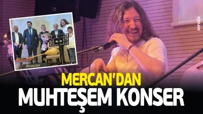 Mercan&rsquo;dan muhteşem konser