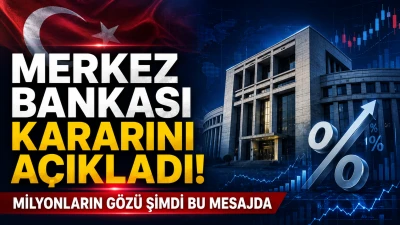 Merkez Bankası Kararını A&ccedil;ıkladı: Milyonların G&ouml;z&uuml; Şimdi Bu Mesajda