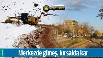 MERKEZDE G&Uuml;NEŞ, KIRSALDA KAR