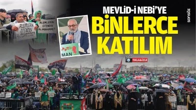 Mevlid-i Nebi&rsquo;ye binlerce katılım&hellip;