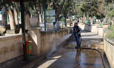 Mezarlıklarda bayram d&uuml;zenlemesi