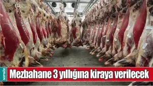 MEZBAHANE 3 YILLIĞINA KİRAYA VERİLECEK
