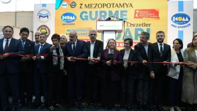 Mezopotamya Gurme Fuarı a&ccedil;ıldı