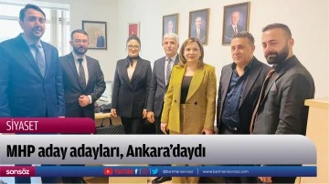 MHP aday adayları, Ankara&rsquo;daydı.