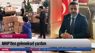 MHP&rsquo;den geleneksel yardım
