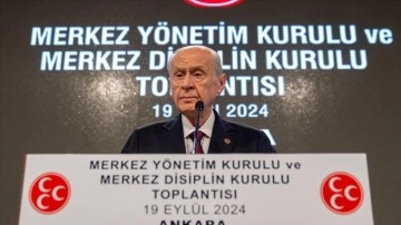 MHP Genel Başkanı Bah&ccedil;eli, Gaziler G&uuml;n&uuml;'nde a&ccedil;ıklamalarda bulundu